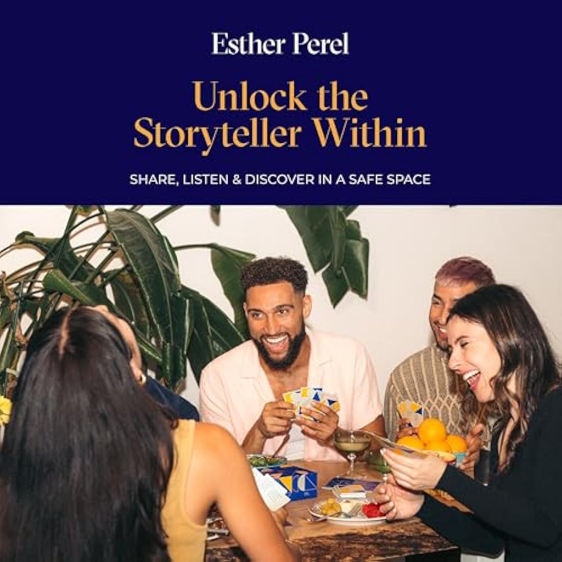 ESTHER PEREL Where Should We Begin? A Game of Stories - Conversation Cards for Couples & Friends - Interactive Game with 200 Prompt Cards - 2-6 Player - Card Games for Couples & Date Night