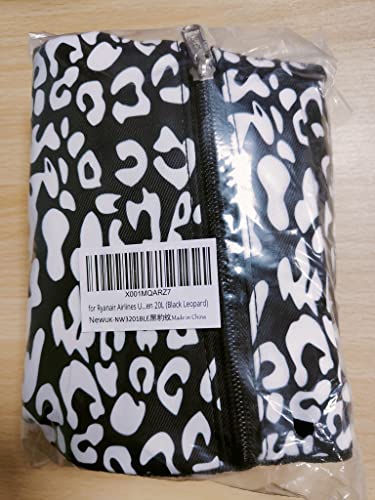 for Ryanair Airlines Cabin Bag 40x20x25 Underseat Foldable Travel Duffel Bag Holdall Tote Carry on Hand Luggage Overnight for Women and Men 20L (Black)