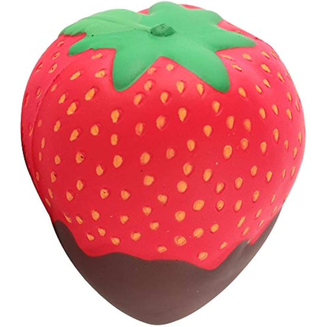 Anboor Squishy Toy Strawberry Chocolate Cream Slow Rising Kawaii Scented Soft Fruit Squishies Toys Prime 1Pcs, 9cm x 8cm x 10cm, Red, 6+