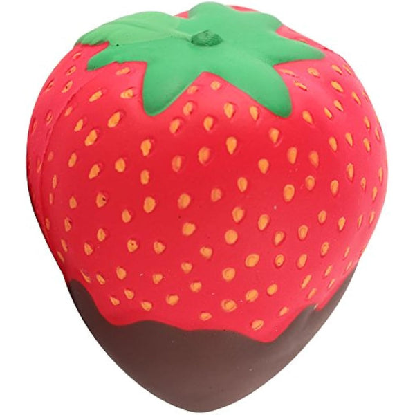 Anboor Squishy Toy Strawberry Chocolate Cream Slow Rising Kawaii Scented Soft Fruit Squishies Toys Prime 1Pcs, 9cm x 8cm x 10cm, Red, 6+