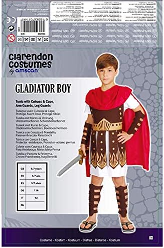 amscan Costume for Kids, Roman Gladiator