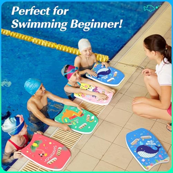 HeySplash Swimming Kickboard, Swimming Floats for Kids and Adults, Children Pool Float Swim Training Equipment Aids, Swimming Exercise for Beginning Swimmers Kick Board, Easy Learn to Swim