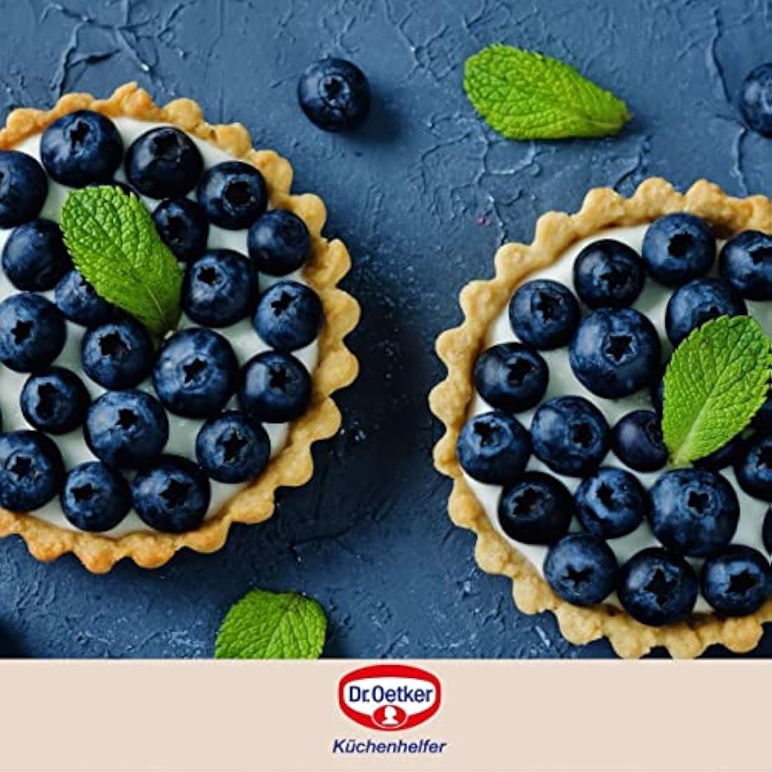 Dr.Oetker Tartelets Moulds Classic Set of 6 Ø10 cm in Brown-Silver, 10 x 10 x 3 cm