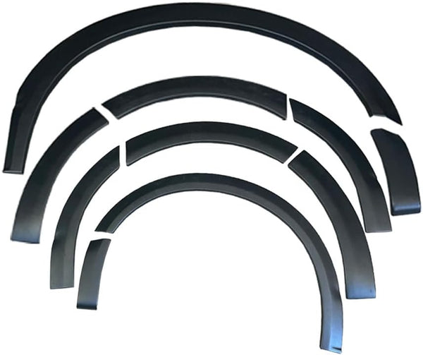 Oneway Set Wheel Arch Trims compatible with Volkswagen Transporter T6.1 2020-2022 (Short wheel base/Sliding door left) - Matt black
