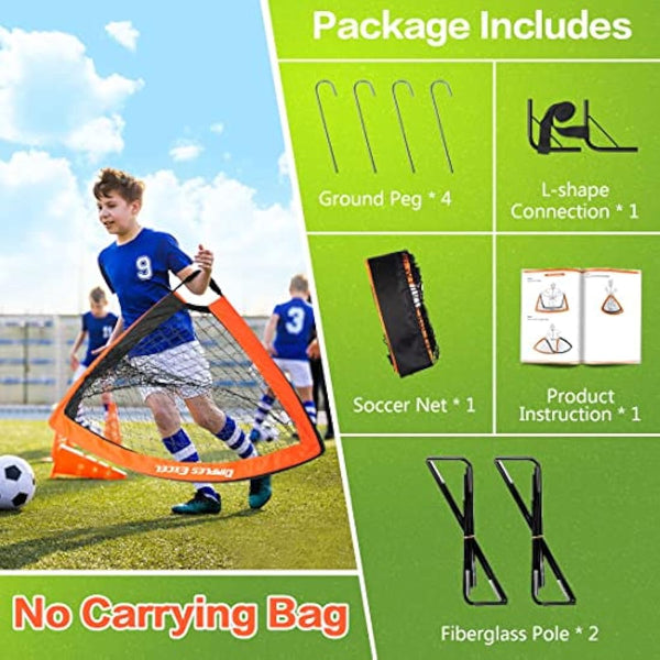 Dimples Excel Football Goal Net for Garden and Outdoor Football Training for Football Lovers