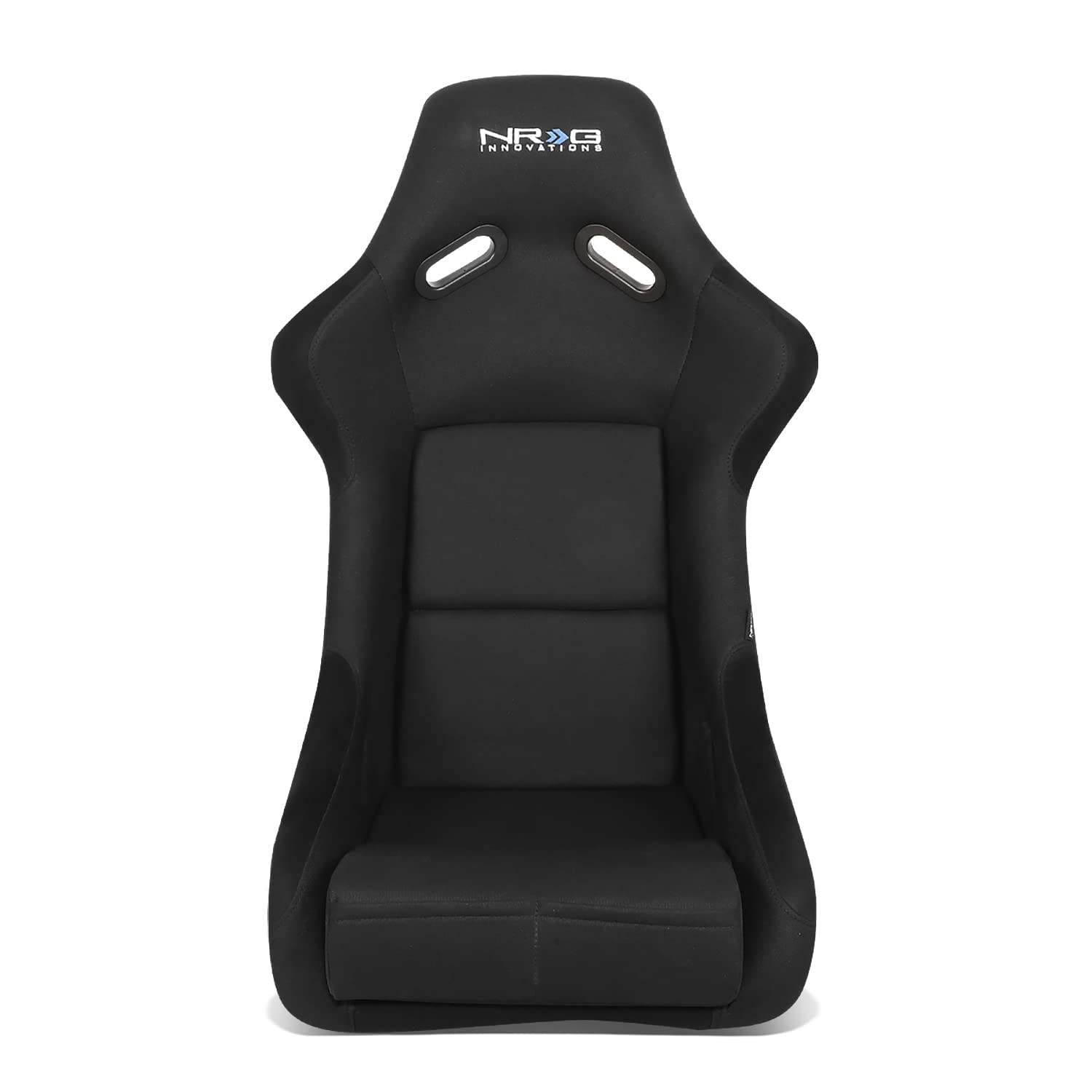 NRG Innovations Fixed Back Sport Bucket Seat - FRP Fiber Glass - Large - Part # FRP-300 Black