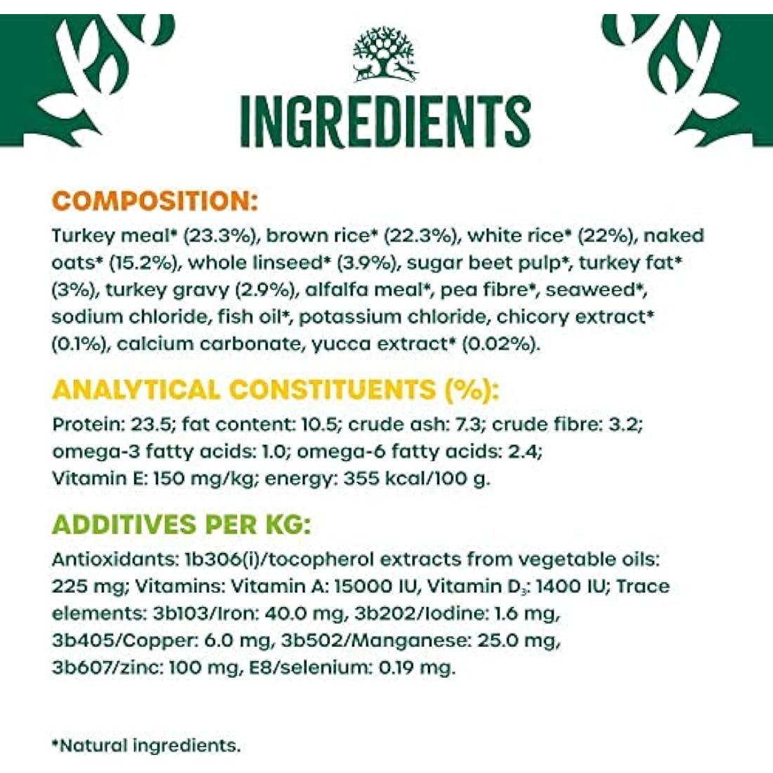 James Wellbeloved Adult Turkey & Rice 7.5 kg Bag, Hypoallergenic Dry Dog Food