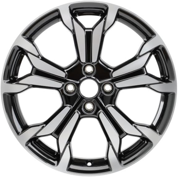 Ford Genuine Fiesta MK8 18'' Alloy Wheel 5x2 Spoke Black Machined 2022-2023 2389648