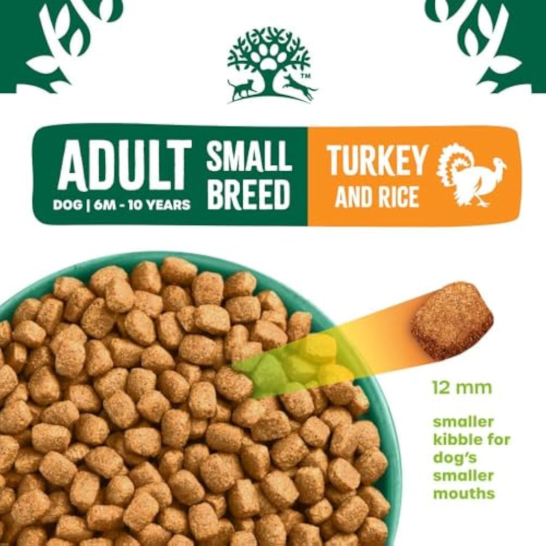 James Wellbeloved Adult Small Breed Turkey and Rice 1.5 kg Bag, Hypoallergenic Dry Dog Food