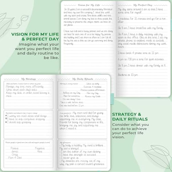 GoGirl Planner and Organizer for Women – Pocket Weekly Planner, Goals Journal & Agenda for Time Management & Productivity. Undated (Mint Green)