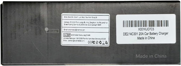 Battery Charger 10A, NEXPEAK 12V 24V LiFePO4 Car Battery Chargers, Automatic Maintainer with Temperature Compensation for Car Motorcycle Truck, AGM, Gel, Wet, SLA