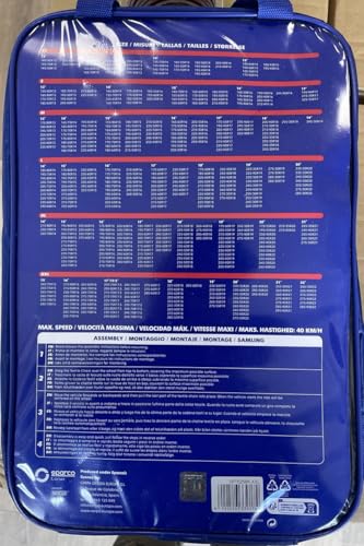 Sparco set of 2 textile snow chains for cars, easy to install, quiet and durable, approved, certified and reusable Sparco SnowShield, gloves included. (XXL)