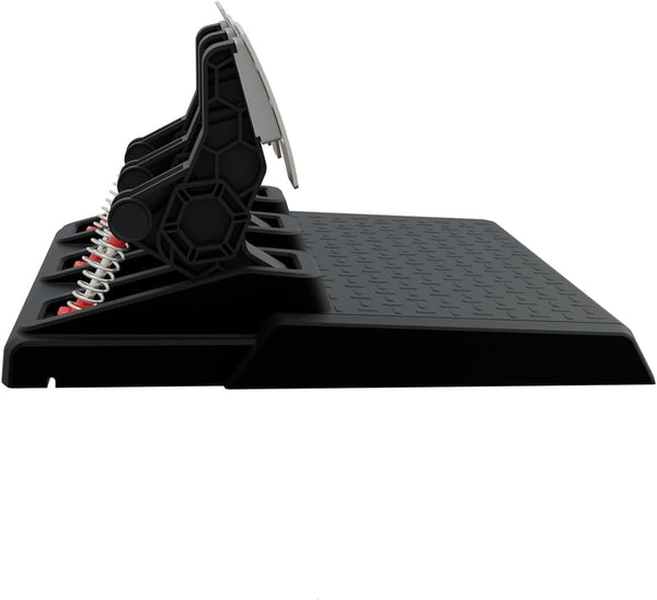 NBCP Racing Pedals, Gaming Steering Wheel Pedal Set for PC, Swappable Springs, Adjustable, Durable, Compatible with PC Win11/Win10/Win7