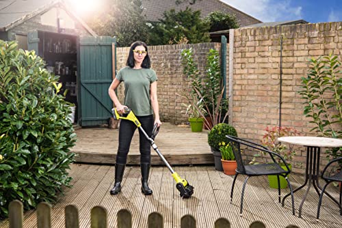 Ryobi RY18PCA-0 18V ONE+ Patio Cleaner with Wire Brush (Bare Tool), Hyper Green