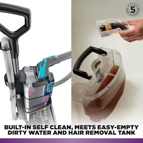 Shark CarpetXpert HairPro Pet Carpet Cleaner with Anti-Clog, Anti-Clump, Anti-Tangle, Removes Stains & Odours from Carpets & Rugs, Includes Deep Clean Pet Formula, 1000W, EX220UK