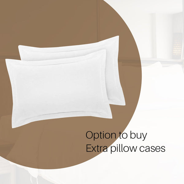 Fitted Sheets 40cm Depth - 800 Thread Count - 100% Egyptian Cotton Hotel Sateen Quality Bedding - White - King