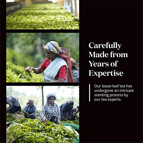 English Breakfast Tea Loose Leaf - Sri Lankan Ceylon Tea Leaves with Full-Bodied Briskness & Warm, Toasted Caramel Notes - Easy to Brew Black Tea by The Tea Makers of London 1Kg