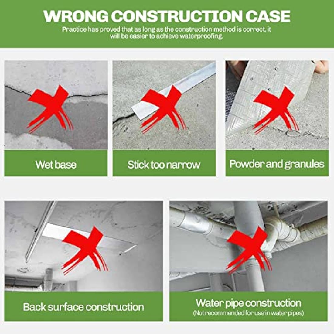 LitOrange 4" Width x 16 ft Waterproof Patch Seal Butyl RV Rubber Roof Flashing Tape for Wall Pipe Chimney Roof Boat Repair Sealant Caulking Strong Adhesive