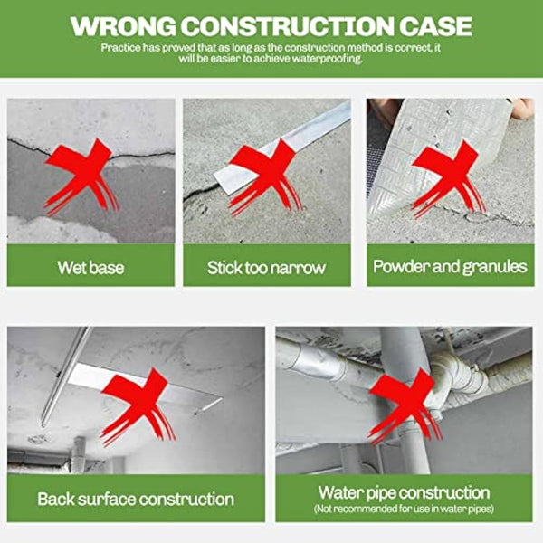 LitOrange 4" Width x 16 ft Waterproof Patch Seal Butyl RV Rubber Roof Flashing Tape for Wall Pipe Chimney Roof Boat Repair Sealant Caulking Strong Adhesive