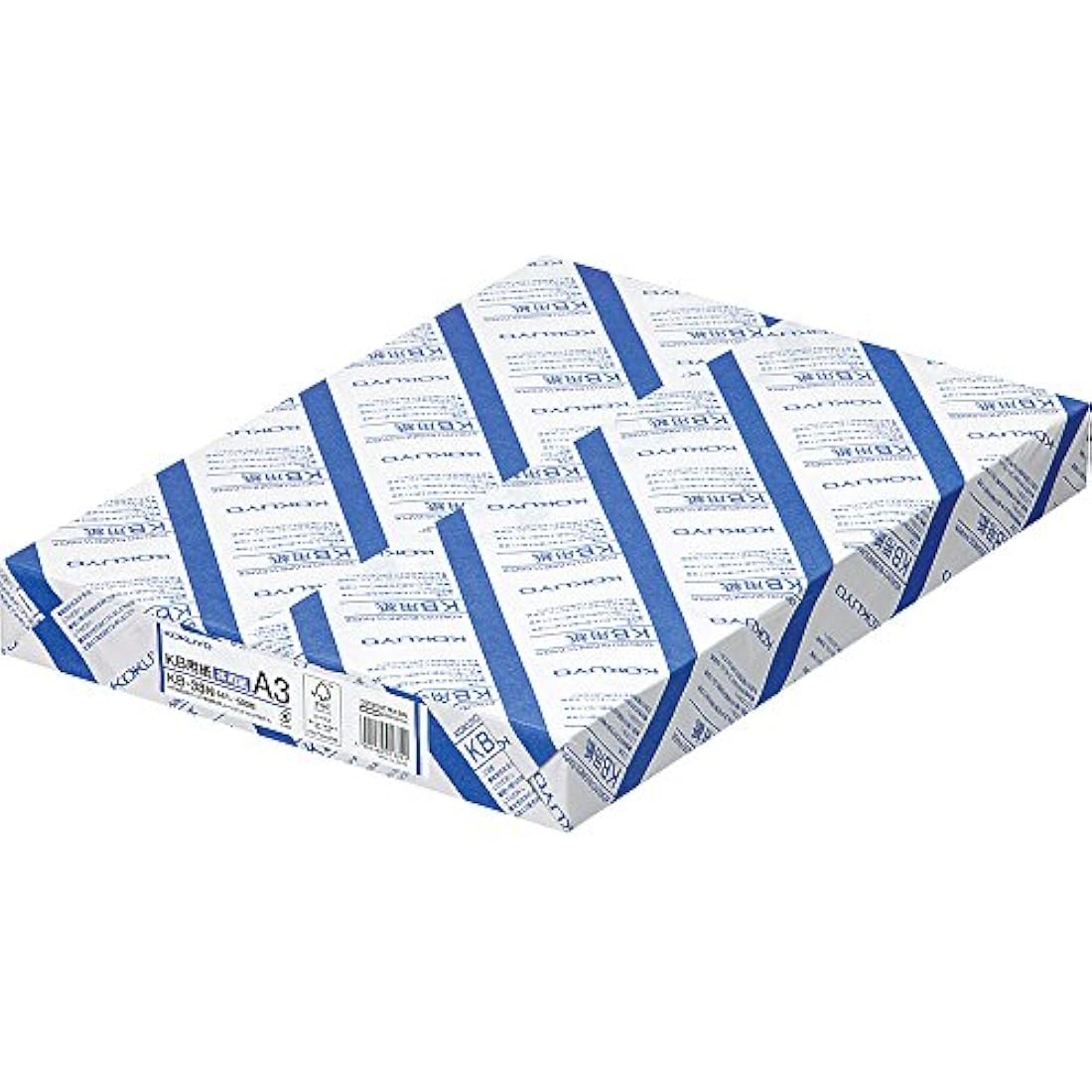Kokuyo KB paper both FSC-certified paper 64g A3 500 sheets KB-38N (japan import)