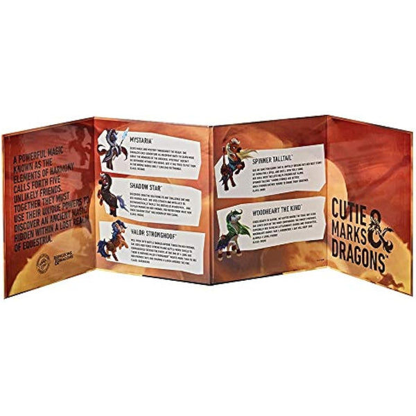 Hasbro - Dungeons & Dragons MLP D&D Cutie Marks and Dragons - Roleplaying Game
