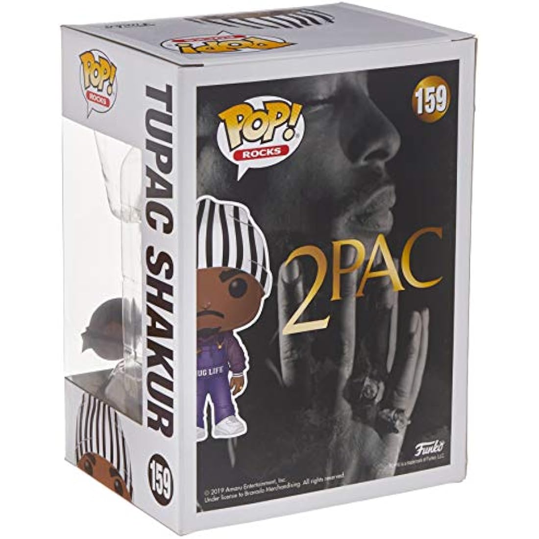 Funko POP! Rocks: 2PAC Tupac Shakur in Thug Life Overalls Pop! Vinyl Figure' #159