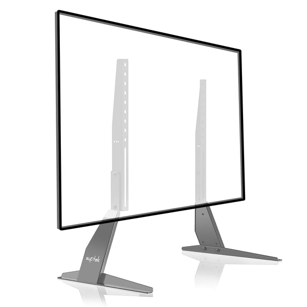 suptek Universal TV Stand, TV Leg Replacement for Most 22-65 inch LCD/LED/OLED/Plasma TVs, Adjustable Table Top TV Feet for Flat&Curved Screen, VESA up to 800x400mm, Capacity 50kgs