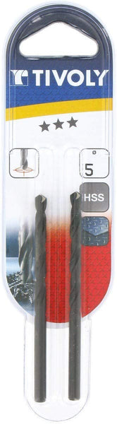 Tivoly 11436720300 TX Metal Drill Bit Diameter 3.0 mm Pack of 2