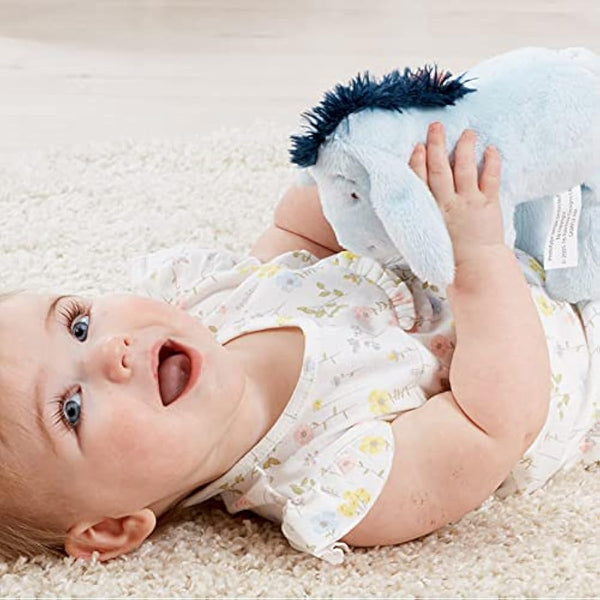 Classic Winnie the Pooh & Friends - Eeyore - Cuddly Donkey - Great as Gift for Newborn Baby, Children and Toddlers - Soft Toy by Rainbow Designs