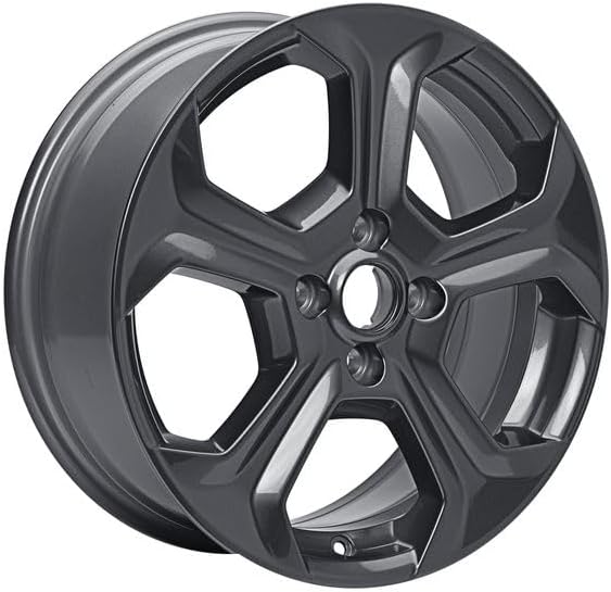 Ford Genuine Fiesta MK7 17" Alloy Wheel 5 Spoke Rock Metallic 2014-2017 2036598