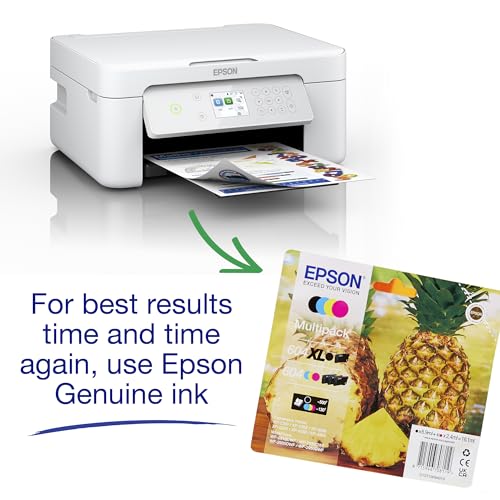 Epson Expression Home XP-4205 3-in-1 Ink Multifunction Printer, Scanner, Copier, WiFi, 1440dpi, Duplex, 2.4 Inch Display, DIN A4, incl. 3 Months Readyprint Flex Trial
