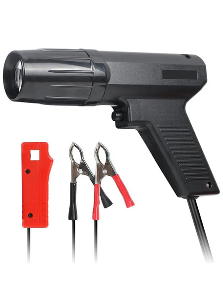VKALTUL Timing Light,12V Strobe Timing Light Gun,Automotive Ignition Engine Timing Light for Cars Motorcycle Automotive
