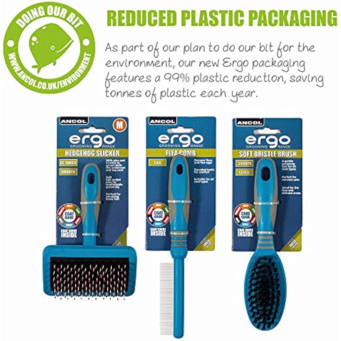 Ancol Ergo Double Sided Brush