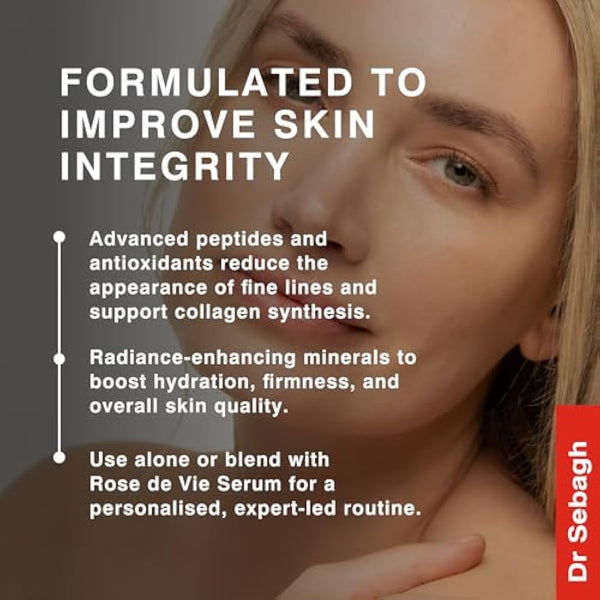 Dr Sebagh Supreme Maintenance Youth Serum - (30 ml) | Award Winning Anti Aging Serum with Resveratrol | Hydrating & Enhanced with Collagen & Antioxidants | Rejuvenates Dark Spots on Face & Neck