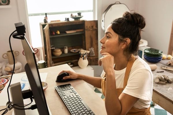 HP 460 Multi-Device Bluetooth Keyboard | Compatible with Chrome, PC or Mac | Bluetooth | Connect up to 3 Devices | Quick Switch Button | 12 Programmable Shortcut Keys | Up to 24 Months Battery | Black
