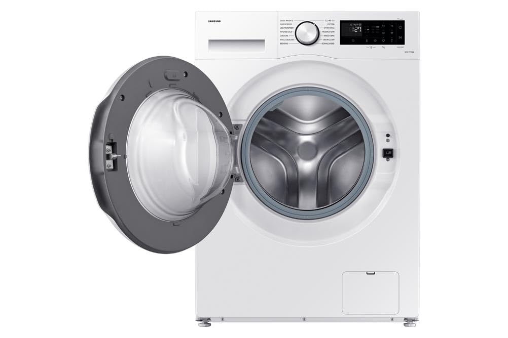 Samsung Series 5 11kg Washing Machine, AI Energy and WiFi-enabled, White, WW11DG5B25TEEU