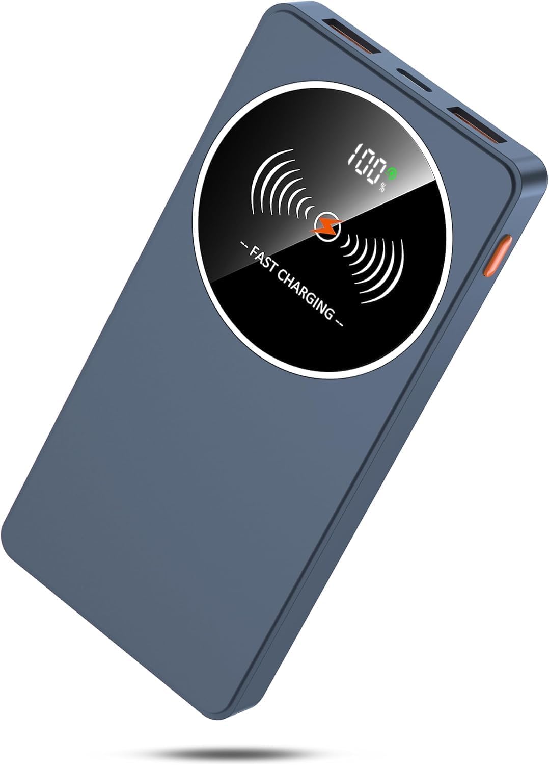 Power Bank Fast Charging 10000mAh, PD3.0 QC4.0 22.5W Portable Charger USB C Input & Output, Powerbank with LED Display, Battery Pack Compatible with iPhone16/15/14/13/12, Samsung, Android More, Black