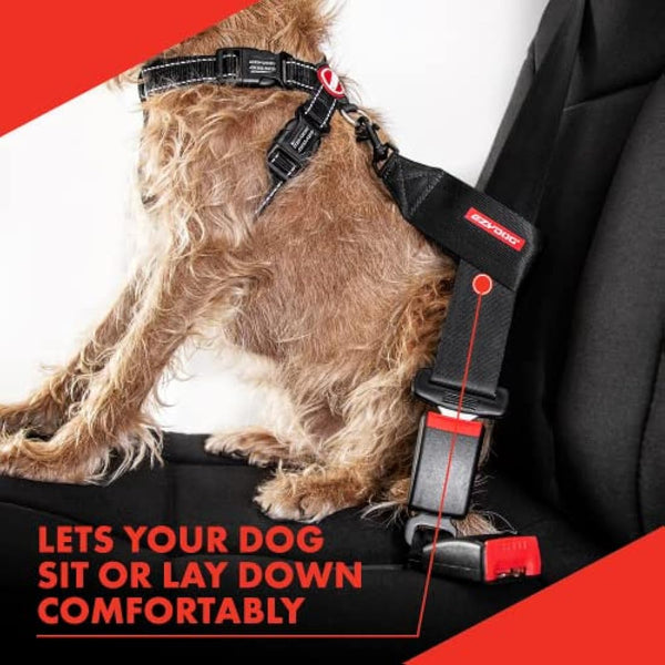 EZYDOG Dog Seat Belt | Car Restraint Harness, Safety Seat Belt for Trips, UK Universal, Rule 57 Compliant