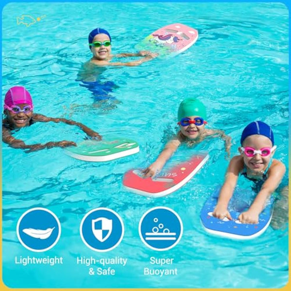 HeySplash Swimming Kickboard, Swimming Floats for Kids and Adults, Children Pool Float Swim Training Equipment Aids, Swimming Exercise for Beginning Swimmers Kick Board, Easy Learn to Swim