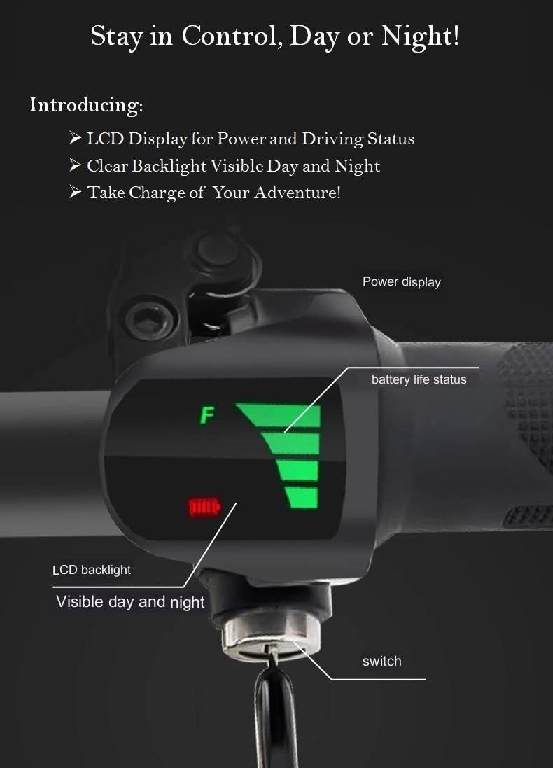 Eurobike EMTB 26 Inch Wheel Electric Mountain Bike with 27 Speeds, Dual Disc Brakes, Lightweight Aluminium Frame, and Front Suspension E-Bike E9, Black