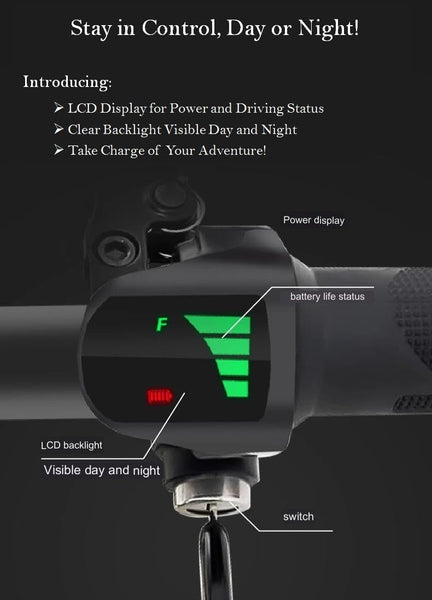 Eurobike EMTB 26 Inch Wheel Electric Mountain Bike with 27 Speeds, Dual Disc Brakes, Lightweight Aluminium Frame, and Front Suspension E-Bike E9, Black