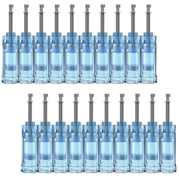 M8S Needles 12 Pin, 20 Pcs Dr.pen Replacement Cartridges for Microneedling Pen M8S/A8S/A9, 20 Pcs/Pack