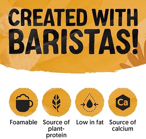 Alpro Barista Coconut Plant-Based Long Life Drink - Great for Coffee - Foam Vegan Dairy Free & Lactose Free - 1L (Pack of 8)