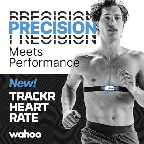 WAHOO TRACKR Heart Rate Monitor, White