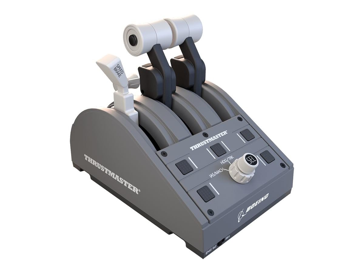 Thrustmaster TCA Yoke Pack - High-Precision Flight Controller and Throttle Quadrant with Official Boeing License for PC and Xbox Series X|S