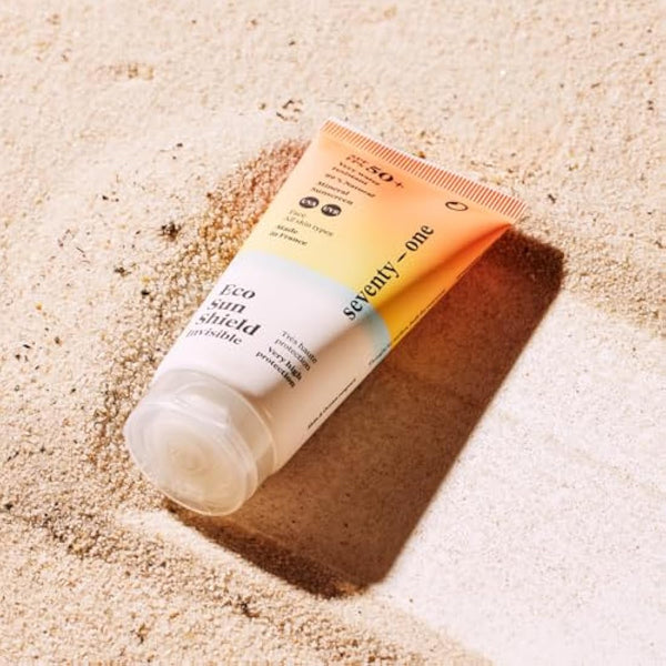 SeventyOne Percent | Dry Sun Oil SPF 30 | Dry Sun Oil : Face - Body - Hair | High Vegan Sun Protection | Skin Satin appearance | UVA 16 | 80% Natural - Made in France | 100 ml