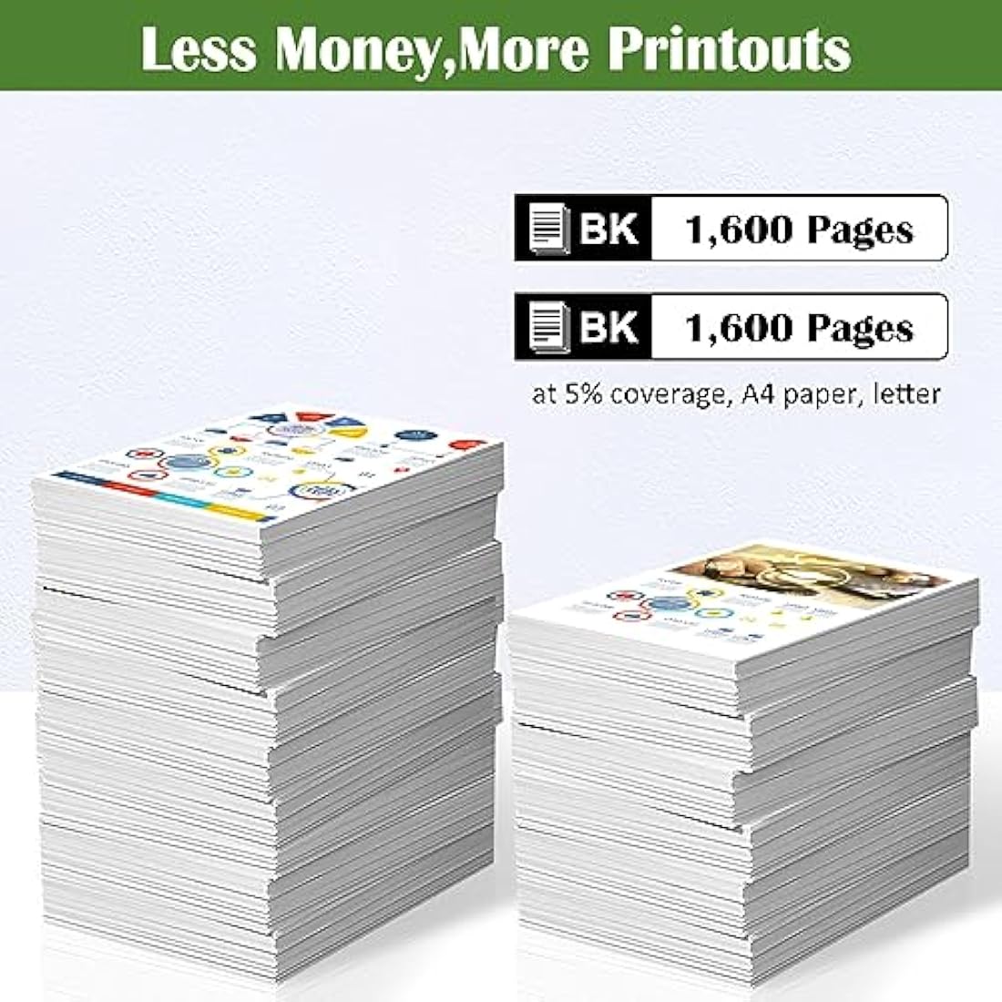 GREENPRINT PG-217 PG217 PG 217 Compatible Toner Cartridges Printing Yield [1600 Pages] for P2200 P2200W M6507 M6507NW M6607 M6607NW Printers (2 * Black)