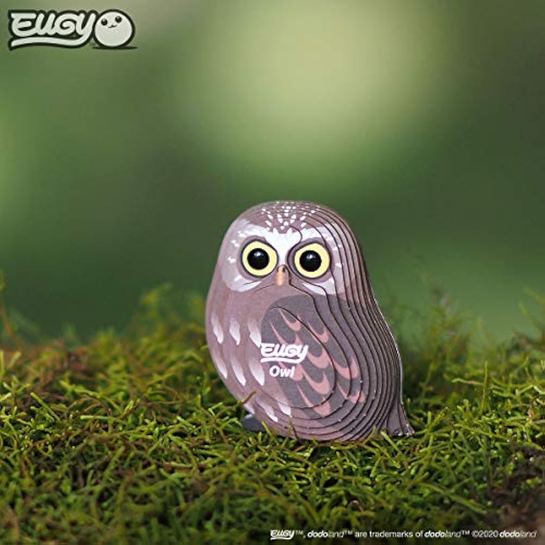 EUGY Eco-Friendly 3D Paper Puzzle (Owl)