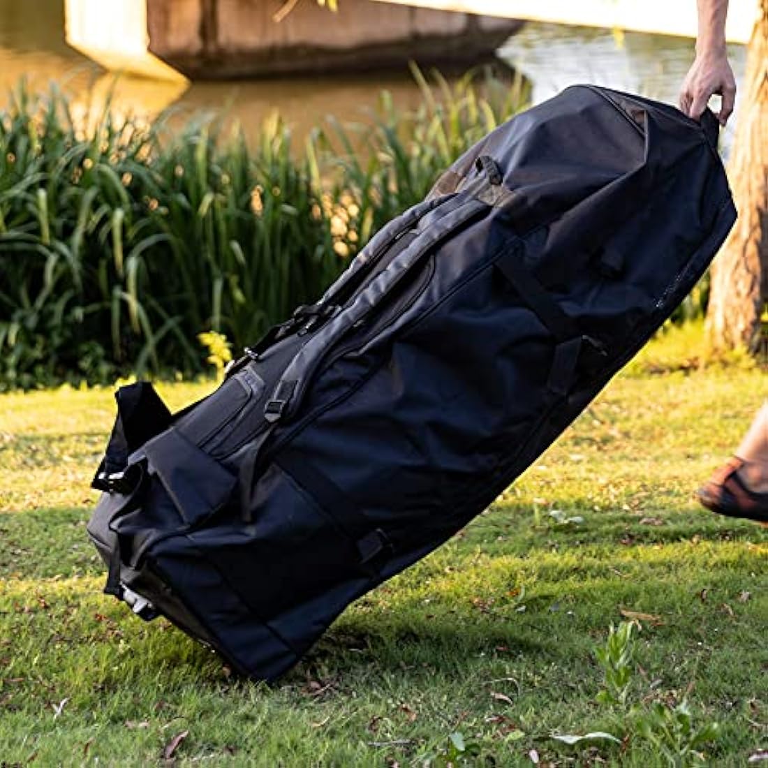 HEYTUR SUP Stand Up Paddle Board Inflatable Paddle Board Carrying Bag