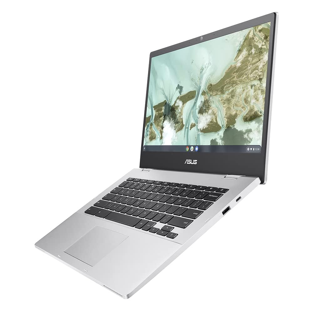 ASUS Chromebook 14 ‎CX1405CTA Laptop | 14.0" Full HD Screen | Intel Celeron N50 Processor | 4GB RAM | 64GB eMMC Storage | Google Chrome OS | Fabric Blue | Amazon Exclusive
